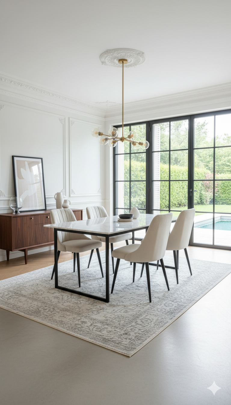 Chaise Amélia beige